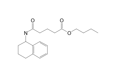 Glutaric acid monoamide, N-(1,2,3,4-tetrahydronaphth-1-yl)-, butyl ester