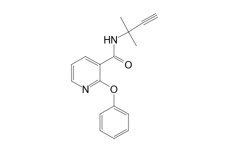 N-(1,1-dimethyl-2-propynyl)-2-phenoxynicotinamide