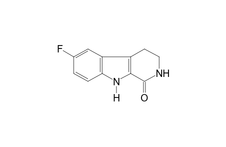 6-fluoro-2,3,4,9-tetrahydro-1H-pyrido[3,4-b]indol-1-one