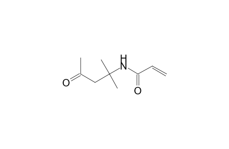 N-(1,1-dimethyl-3-oxobutyl)acrylamide