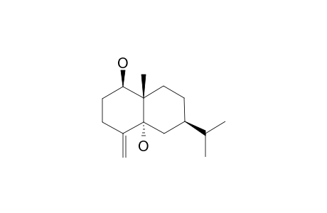 1beta,5alpha-dihydroxy-eudesm-(15)-ene