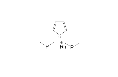 (Cyclopentadienyl)bis(trimethylphosphane)rhodium(I)