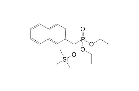 Diethyl .alpha.-trimethylsiloxy-2-naphthylphosphonate