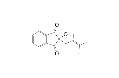 2-HYDROXY-2-[2',3'-DIMETHYL-2'-BUTEN-1'-YL]-1,3-INDANEDIONE