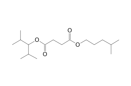 Succinic acid, 2,4-dimethylpent-3-yl isohexyl ester