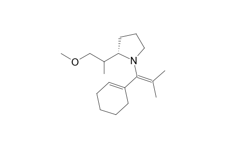 (S)-(+)-1-(1-Cyclohex-1-enyl-2-methylpropenyl)-2-(methoxy-1-methylethyl)-pyrrolidine