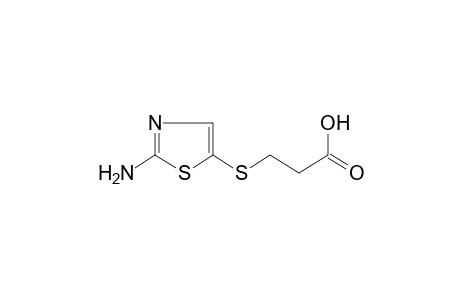 3-(2-amino-5-thiazolylthio)propionic acid