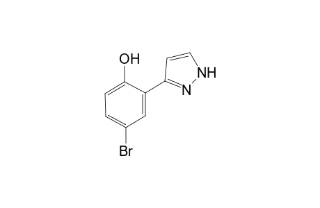 4-Bromo-2-(1H-pyrazol-3-yl)phenol