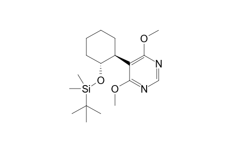 5-(trans-2-((tert-butyldimethylsilyl)oxy)cyclohexyl)-4,6-dimethoxypyrimidine