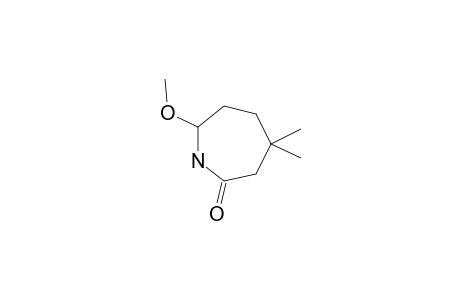 7-METHOXY-4,4-DIMETHYL-HEXAHYDROAZEPIN-2-ONE