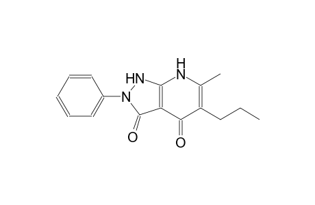 6-methyl-2-phenyl-5-propyl-1H-pyrazolo[3,4-b]pyridine-3,4(2H,7H)-dione