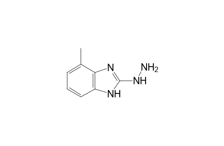 1H-1,3-Benzimidazole, 2-hydrazino-4-methyl-