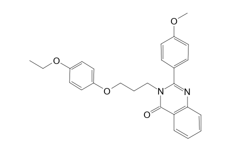 3-[3-(4-ethoxyphenoxy)propyl]-2-(4-methoxyphenyl)-4(3H)-quinazolinone