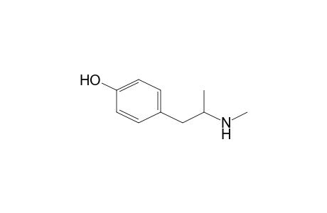 Phenol, 4-[2-(methylamino)propyl]-