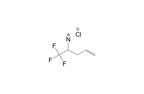 1-TRIFLUOROMETHYL-BUT-3-ENYLAMINE-HYDROCHLORIDE