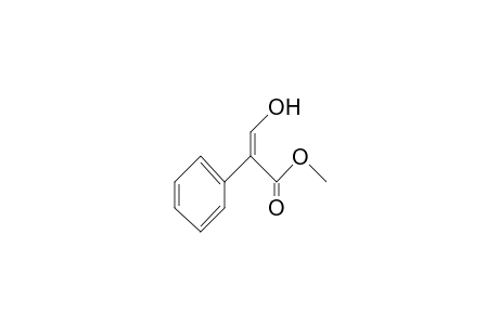 Benzeneacetic acid, alpha-(hydroxymethylene)-, methyl- ester, (Z)-