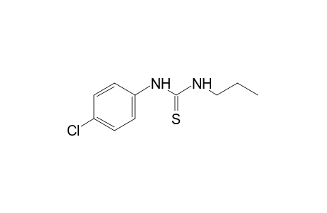 1-(p-chlorophenyl)-3-propyl-2-thiourea