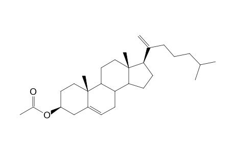 20(21)-Dehydrocholesteryl 3.beta.-Acetate