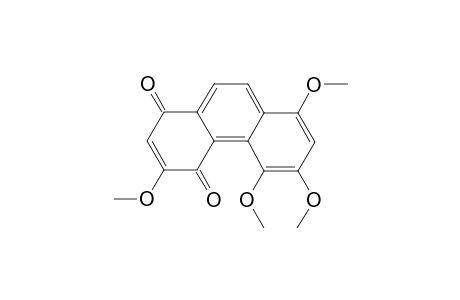 3,5,6,8-TETRAMETHOXY-1,4-PHENANTHRENQUINONE