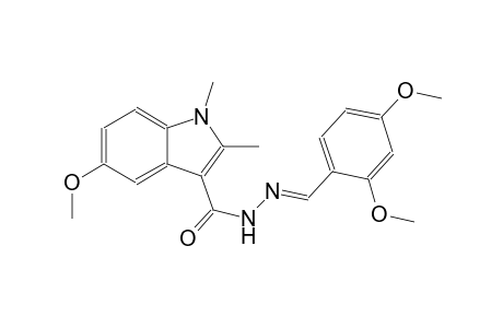 N'-[(E)-(2,4-dimethoxyphenyl)methylidene]-5-methoxy-1,2-dimethyl-1H-indole-3-carbohydrazide