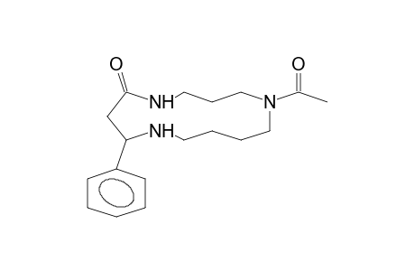 9-Acetyl-2-phenyl-1,5,9-triazacyclotridecan-4-one