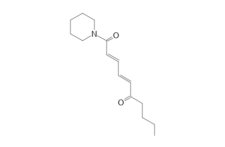 1-(1,6-Dioxo-2E,4E-decadienyl)piperidine