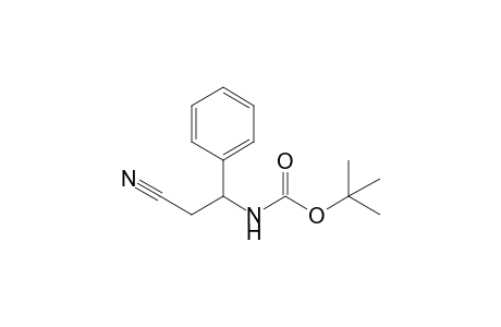N-(2-cyano-1-phenyl-ethyl)carbamic acid tert-butyl ester