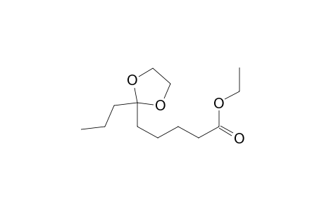 Ethyl 5-(2-propyl-1,3-dioxolan-2-yl)pentanoate