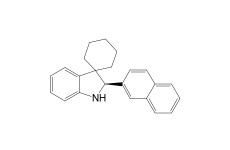 2'-(Naphthalen-2-yl)spiro[cyclohexane-1,3'-indoline]
