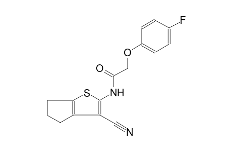 acetamide, N-(3-cyano-5,6-dihydro-4H-cyclopenta[b]thien-2-yl)-2-(4-fluorophenoxy)-