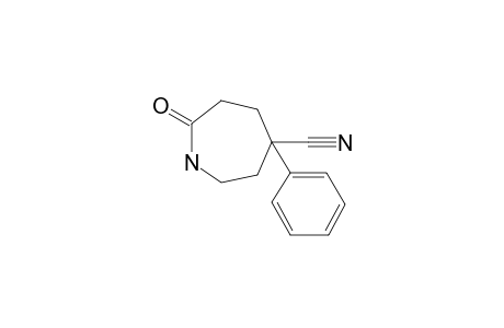 5-Cyano-2-oxo-5-phenyl-perhydroazepine