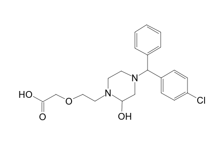 Cetirizine-M (HO-piperazine) MS2