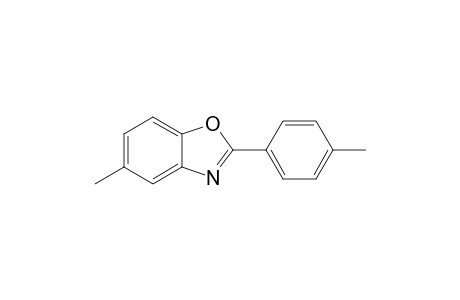 5-Methyl-2-(4-methylphenyl)-1,3-benzoxazole