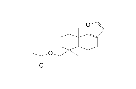 NAPHTO[1,2-b]FURAN-6-METHANOL, 4,5,5a,6,7,8,9,9a-OCTAHYDRO-6,9a-DIMETHYL- ACETATE,