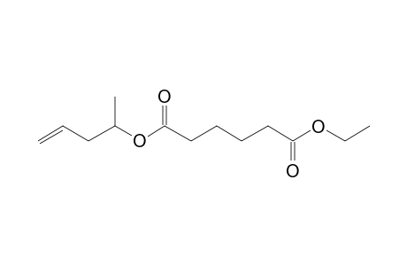 Adipic acid, ethyl pent-4-en-2-yl ester