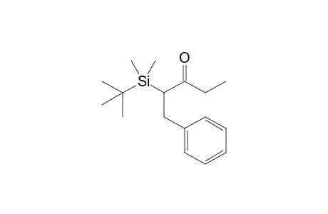 2-(t-Butyldimethylsilyl)-1-phenyl-3-pentanone