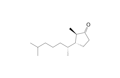 (2rs,3rs)-2-Methyl-3-[(1rs)-1,5-dimethyl-hexyl]-cyclopentanone;(vitamin-D-derivative)