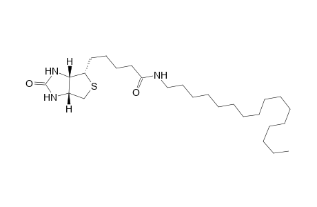 5-[(3aS,4S,6aR)-2-keto-1,3,3a,4,6,6a-hexahydrothien[3,4-d]imidazol-4-yl]-N-cetyl-valeramide