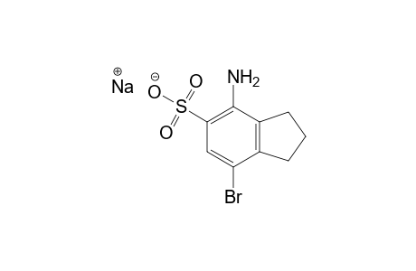 4-amino-7-bromo-5-indansulfonic acid, sodium salt