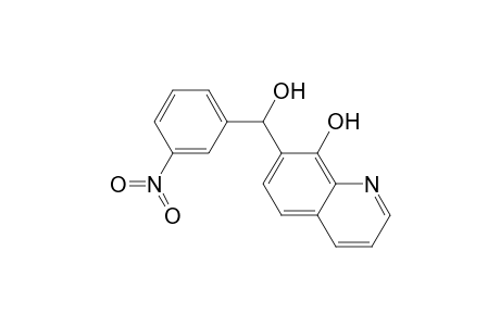 7-(ALPHA-HYDROXY-META-NITROBENZYL)-QUINOLIN-8-OL