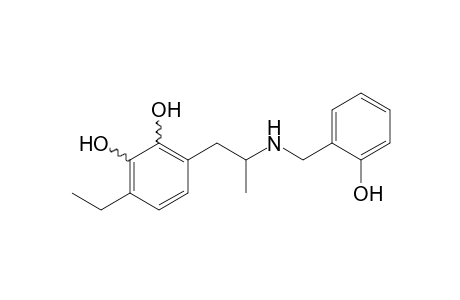 4-EA-NBOMe-M (O-demethyl-bis-HO-) isomer 1 MS2