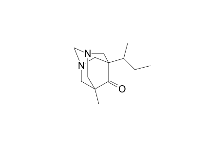 5-sec-butyl-7-methyl-1,3-diazatricyclo[3.3.1.1~3,7~]decan-6-one