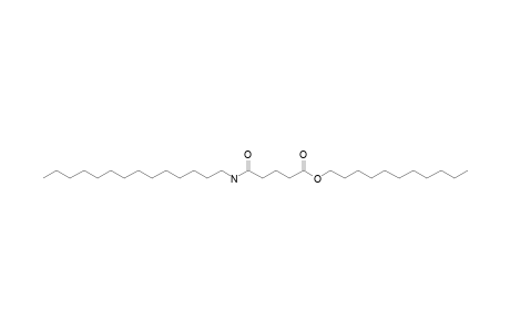 Glutaric acid, monoamide, N-tetradecyl-, undecyl ester