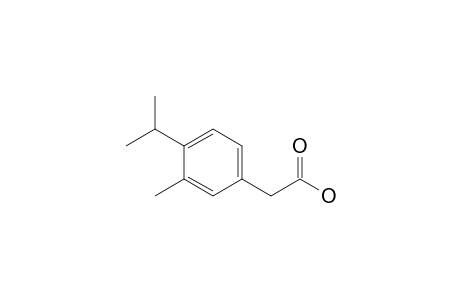 2-(3-Methyl-4-propan-2-yl-phenyl)ethanoic acid