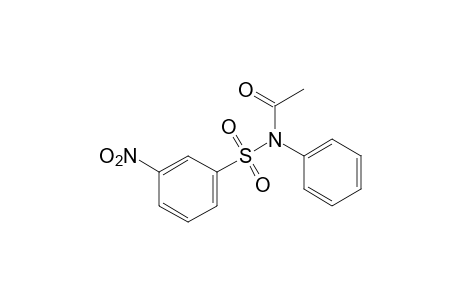 N-[(m-nitrophenyl)sulfonyl]acetanilide