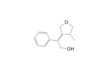 (E)-2-(4-Methyldihydrofuran-3(2H)-ylidene)-2-phenylethan-1-ol