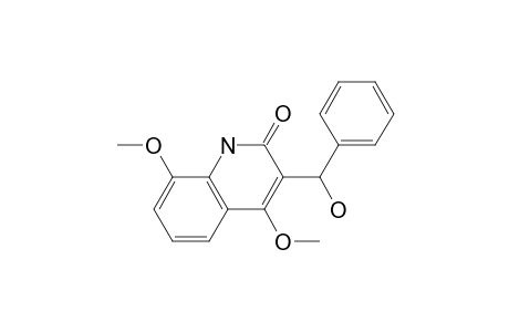 3-[hydroxy(phenyl)methyl]-4,8-dimethoxy-1H-quinolin-2-one