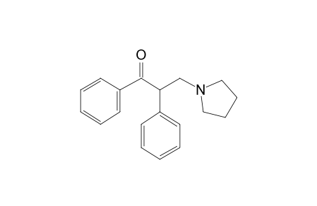 1,2-Diphenyl-3-(1-pyrrolidinyl)-1-propanone