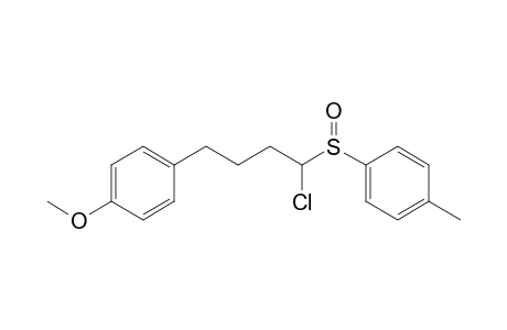 1-[1-chloranyl-4-(4-methoxyphenyl)butyl]sulfinyl-4-methyl-benzene