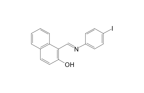 1-[N-(p-iodophenyl)formimidoyl]-2-naphthol